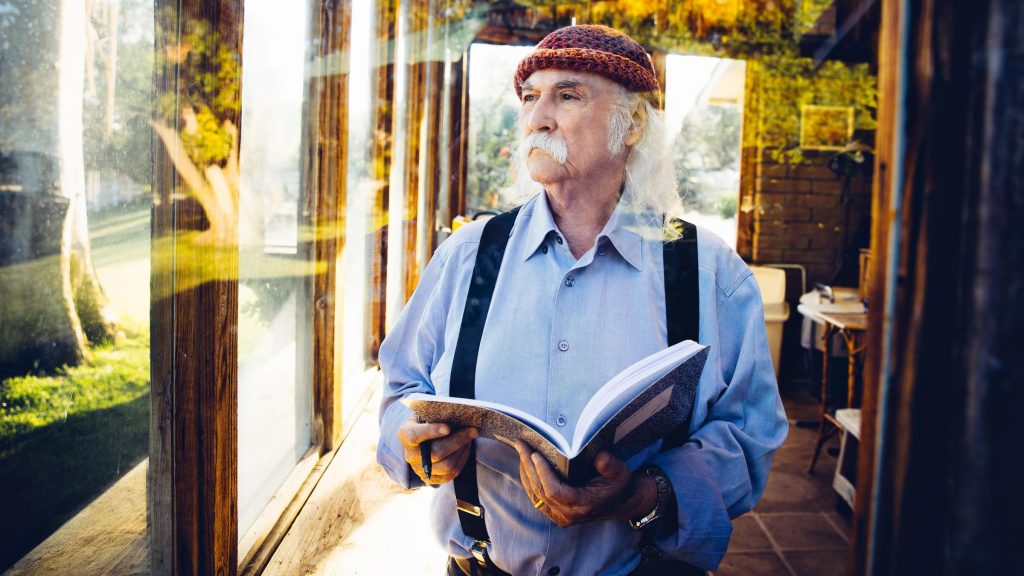 David Crosby, scrivere è parte della composizione (mediad.publicbroadcasting.net)