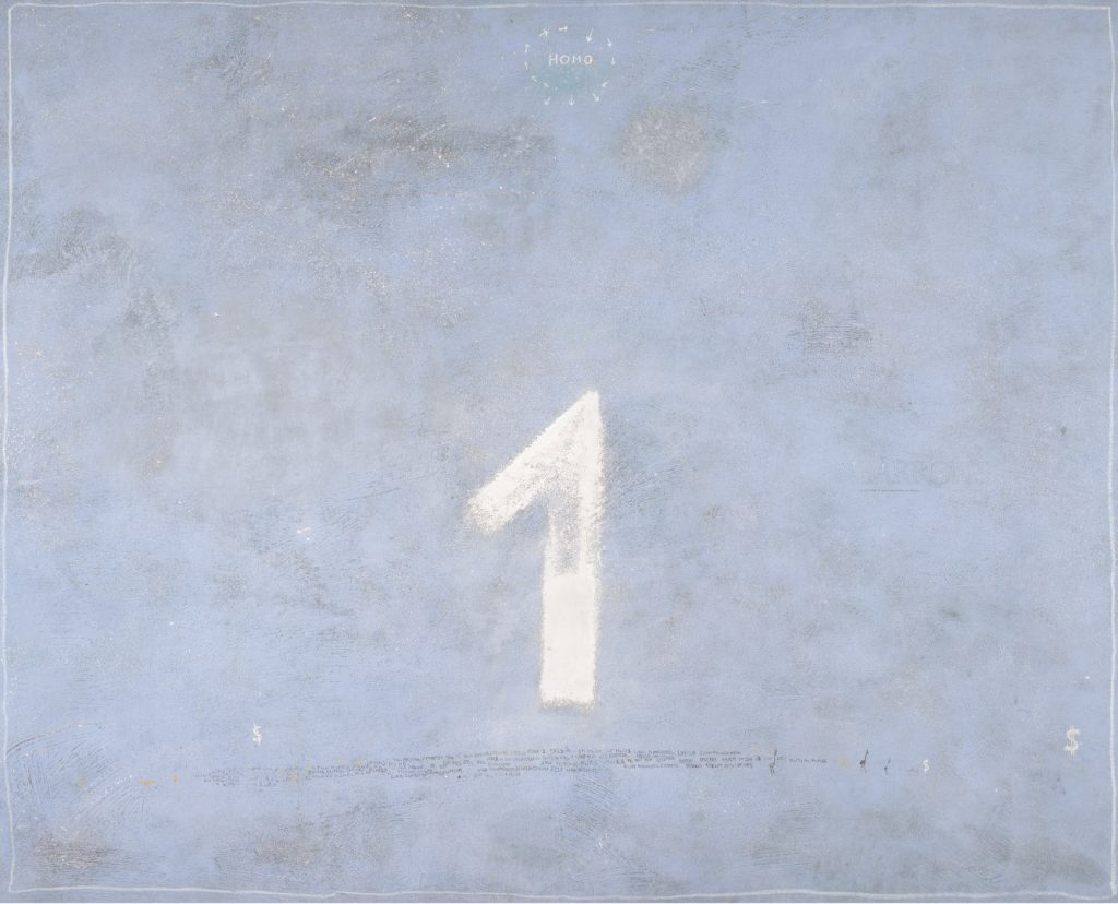 Francesco Vella, <i>Uno</i>, Acrilico su tela, 2000, Chiasso