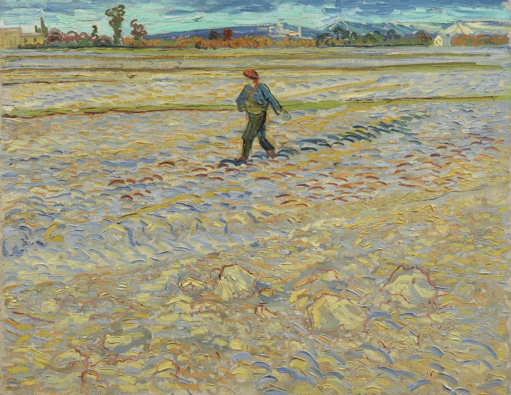 Vincent van Gogh, Le semeur, 1888 (Hahnloser/Jaeggli Stiftung, Kunstmuseum Bern)