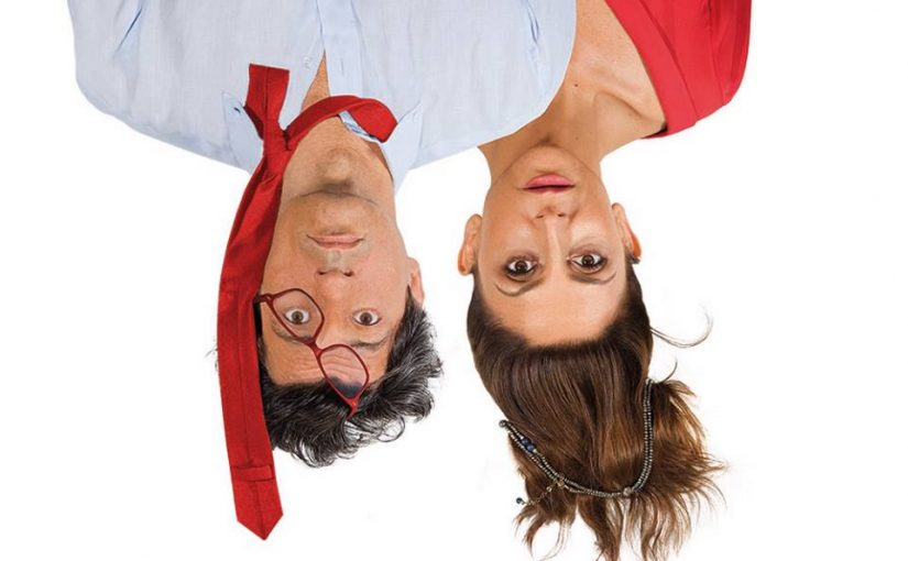 Emilio Solfrizzi e Paola Minaccioni sulla locandina della pièce