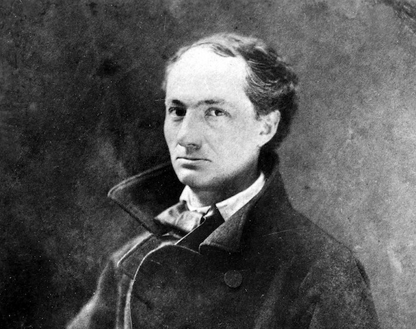 Charles Baudelaire (1821-1867) in una fotografia di Nadar del 1855 (part.) (Keystone)