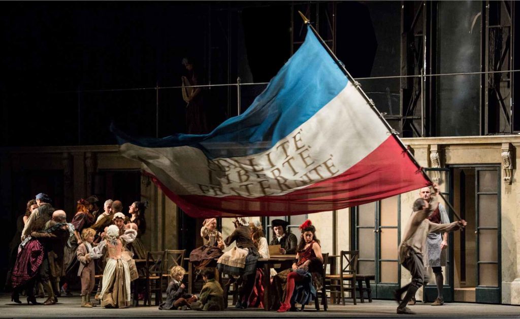 «Andrea Chénier» resterà in scena fino al 5 gennaio 2018 (Credit Brescia /Amisano – Teatro alla Scala)