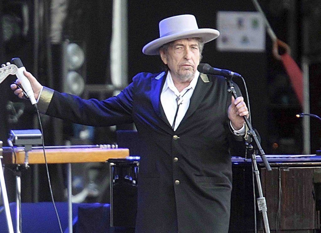 Bob Dylan in un’immagine del 2012 – la cerimonia di consegna del Nobel è avvenuta a porte chiuse (Keystone)