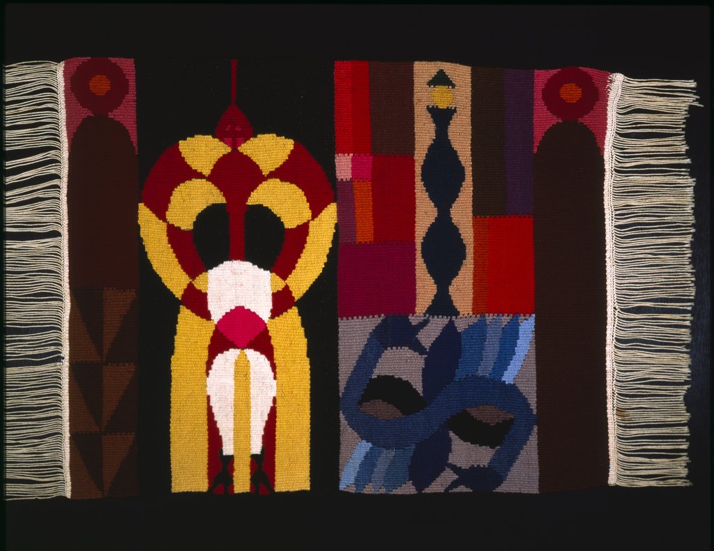 Sophie Taeuber-Arp, Senza titolo, 1918-1924 (?), lana tessuta (Fondazione Marguerite Arp, Locarno)