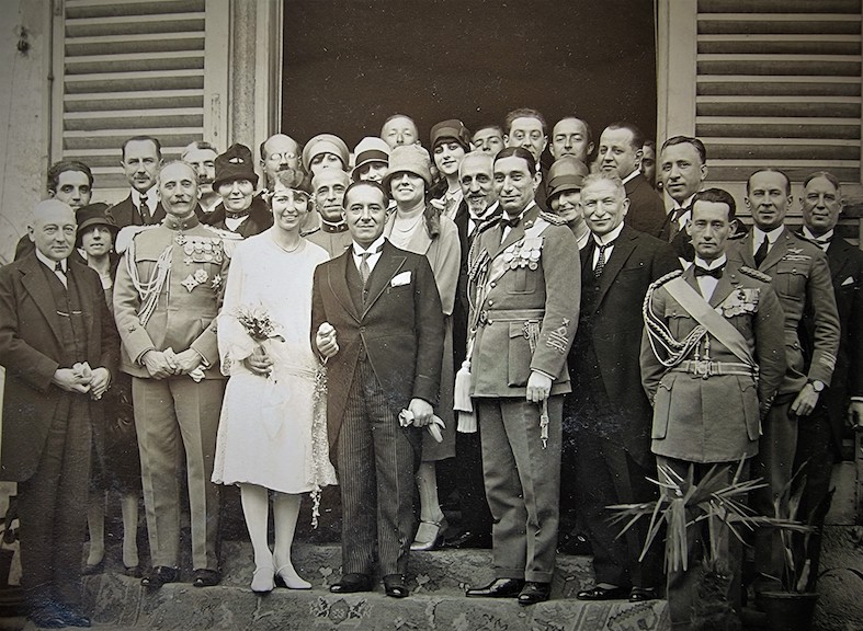 Matrimonio a Palazzo Durini, 1927