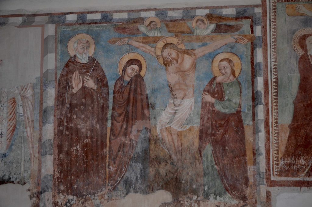 Crocifissione con S.Antonio Abate