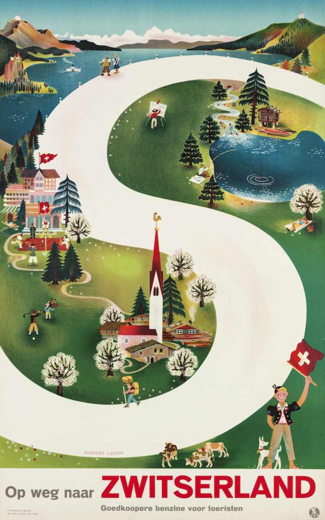 In viaggio per la Svizzera. H.L., 1939