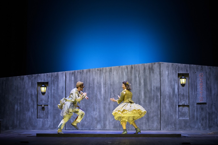Un momento dello spettacolo che andrà in scena al Teatro di Locarno