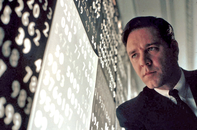 Una scena del film A Beautiful Mind (Keystone)