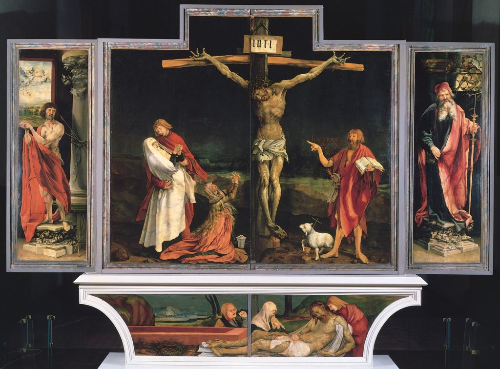 Un’opera spaventosamente impressionante, l’Altare di Issenheim di Grünewald (1470-1528)