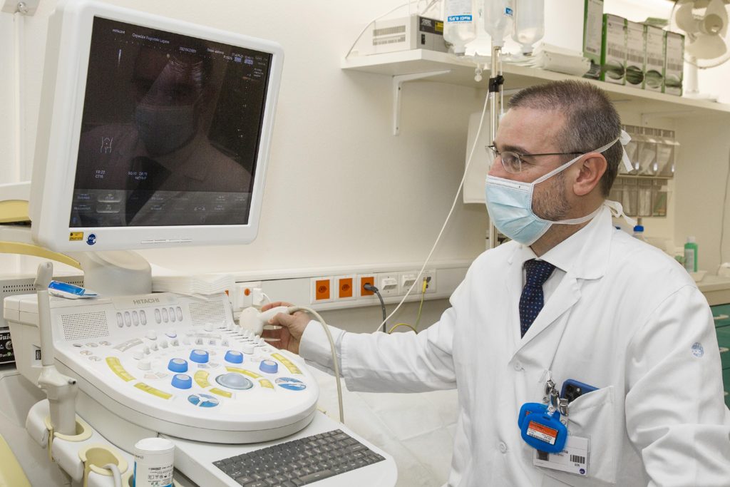 Il primario di urologia dell’ORL (EOC) Andrea Gallina (Stefano Spinelli)