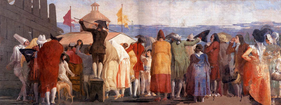 Giandomenico Tiepolo, Il Mondo Novo, 1757 (Keystone)