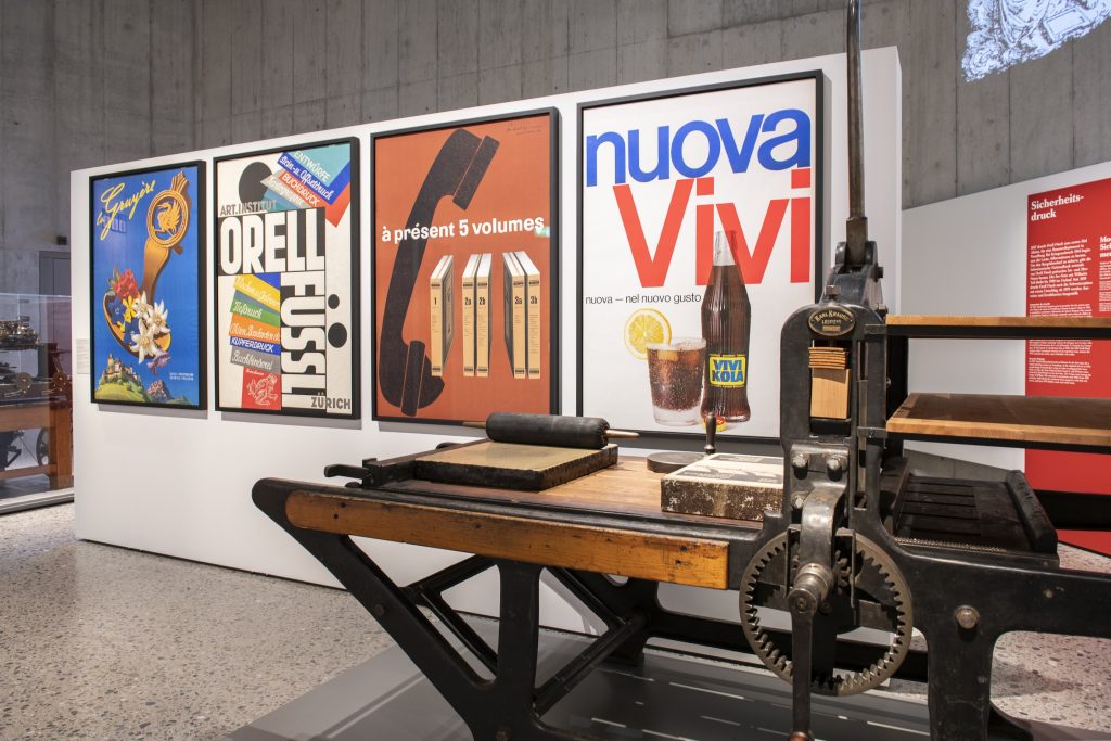 Una sala dell’esposizione (Schweizerisches Nationalmuseum)
