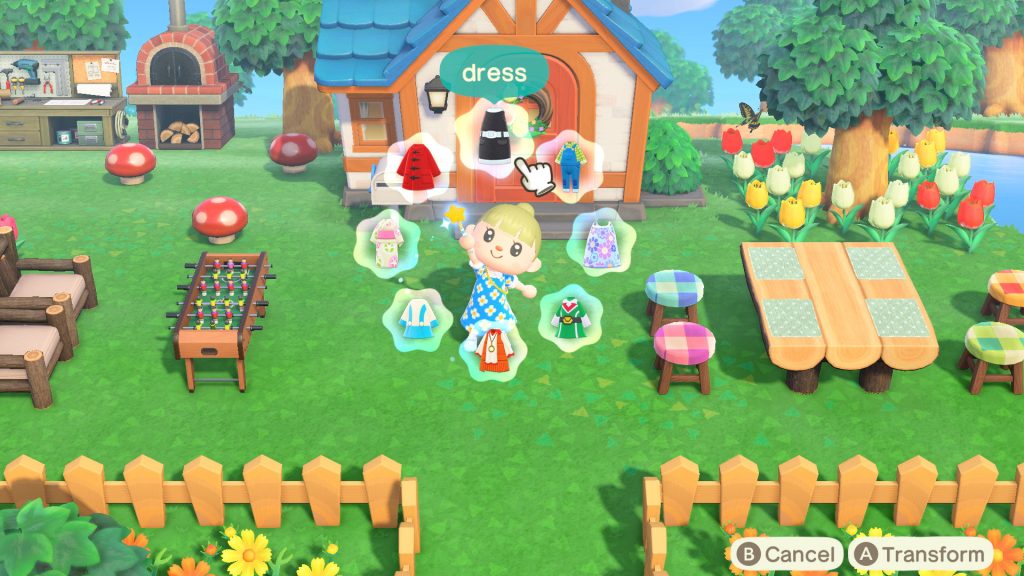 Il gioco non ha uno scopo finale ben definito, ognuno sceglie come vivere sulla propria isola (Screenshots © 2020 Nintendo of Europe)