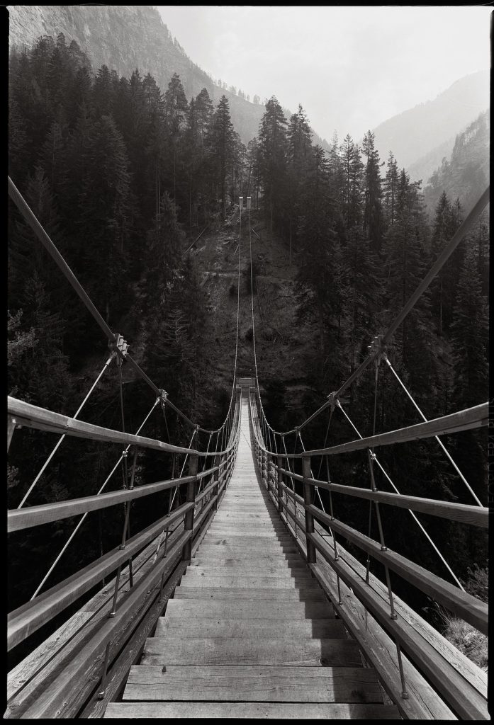 Seconda passerella di Traversina, Viamala, 2005, Conzett Bronzini Partner AG (Martin Linsi)