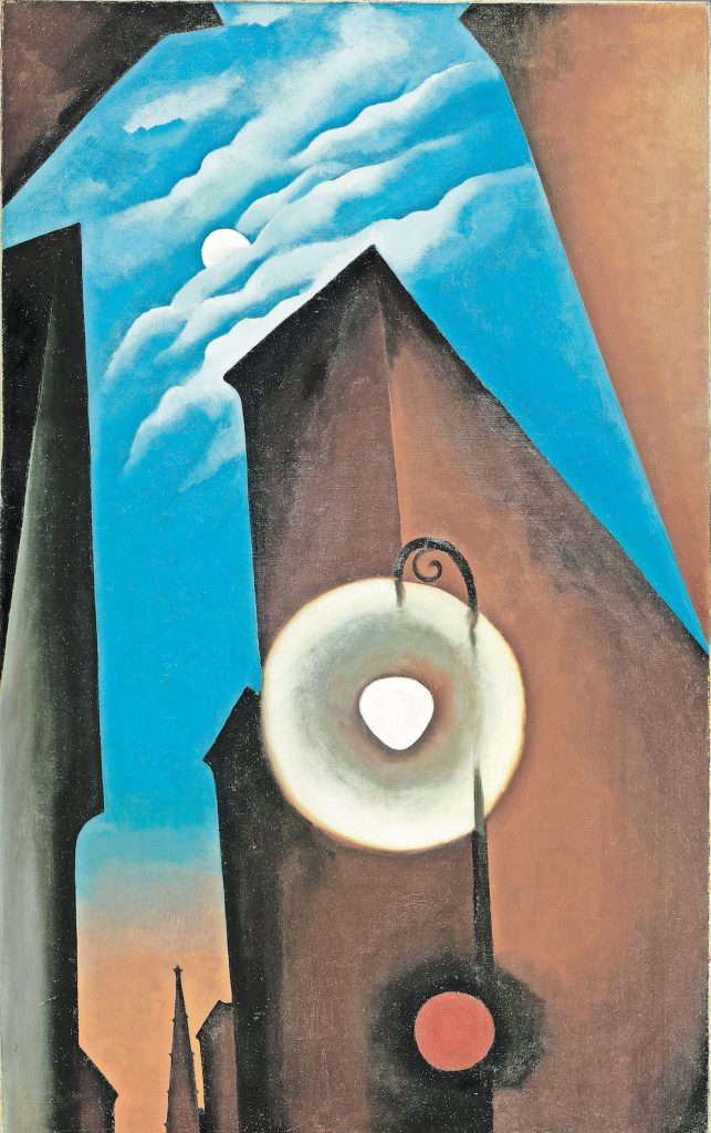 Olio su tela, 122 x 77 cm © Georgia O’Keeffe Museum / 2021, ProLitteris, Zürich
