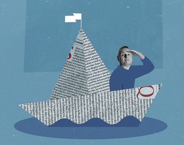 L'immagine della copertina del libro di Bruno Costantini, creata da Nicole Tosi.