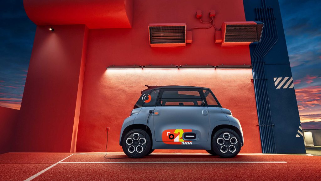 Il modello Ami di Citroën è commercializzato anche in Svizzera
