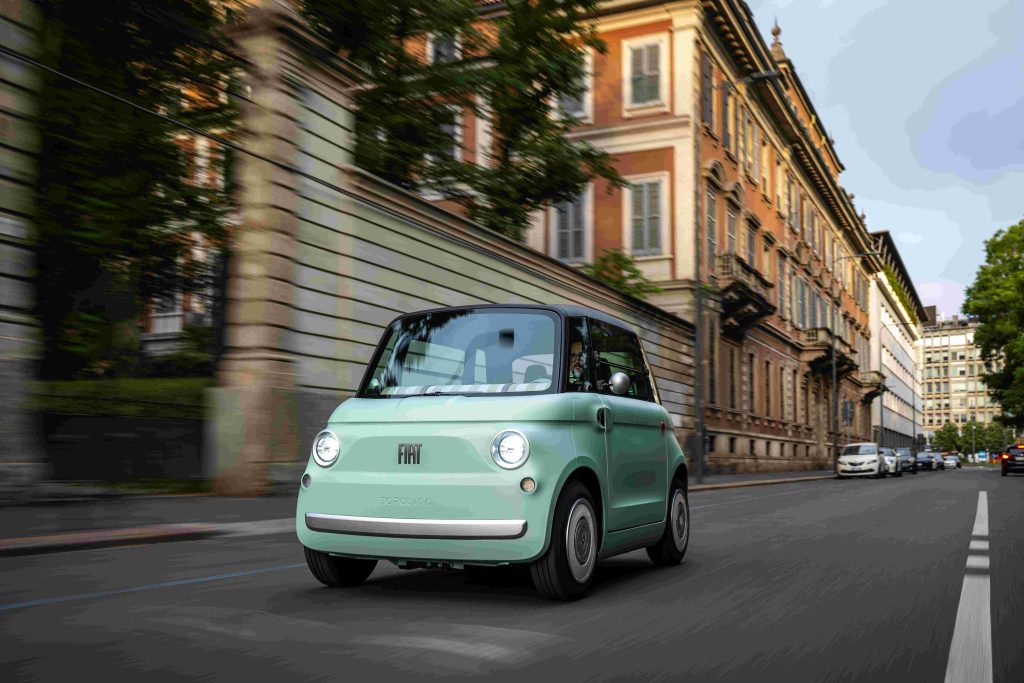 La simpatica Topolino di Fiat
