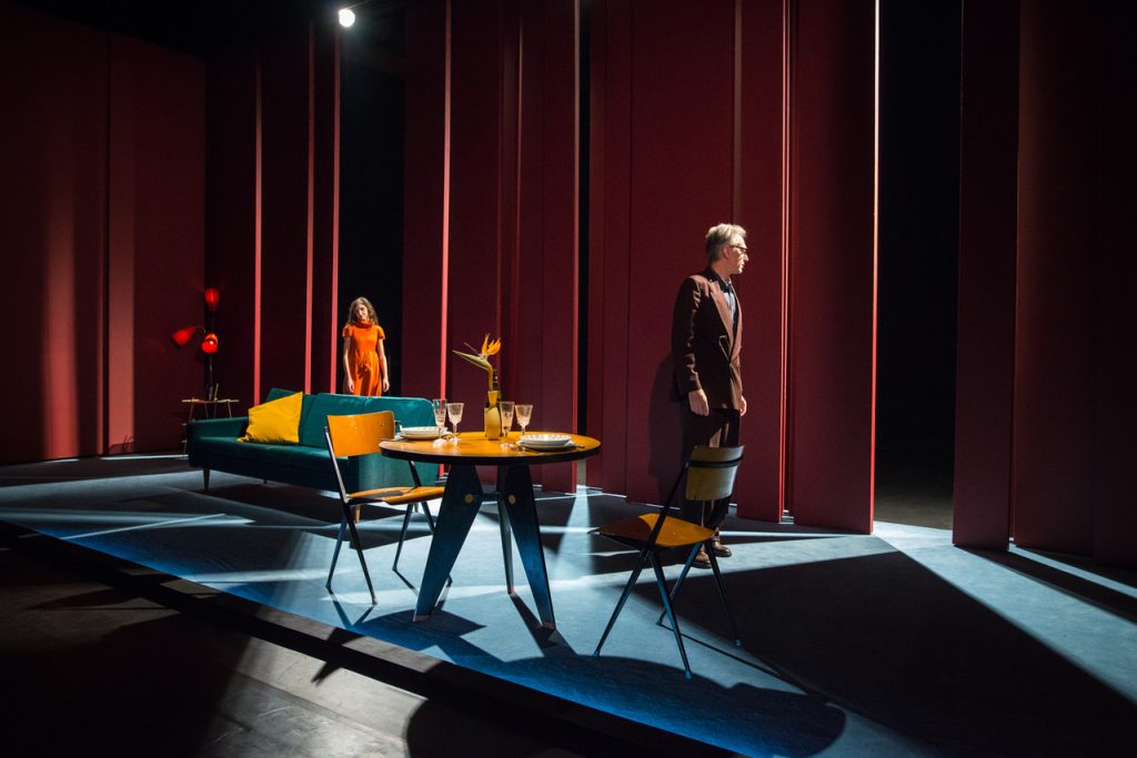 Un momento di <i>Et jamais ne nous serons séparés</i> di Jon Fosse, regia di Andrea Novicov