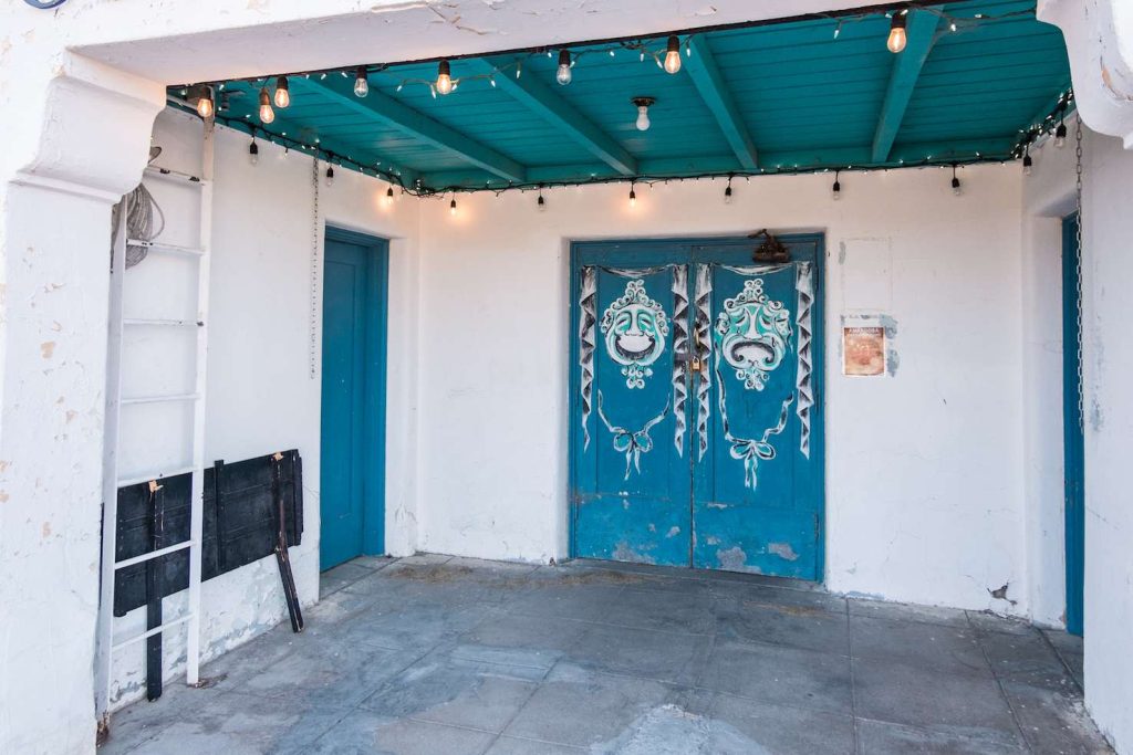 L’ingresso del teatro Amargosa