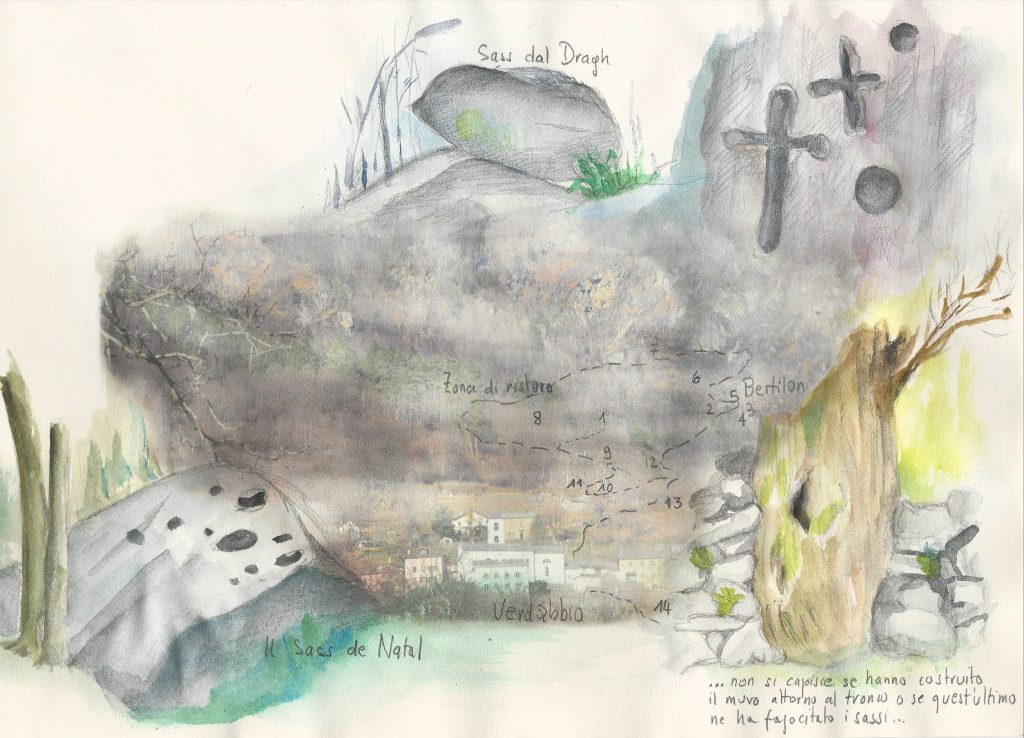 Il disegno dell'itinerario (Romano Venziani)