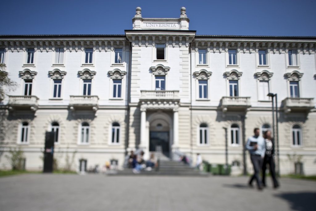 La sede dell’USI a Lugano (Keystone)
