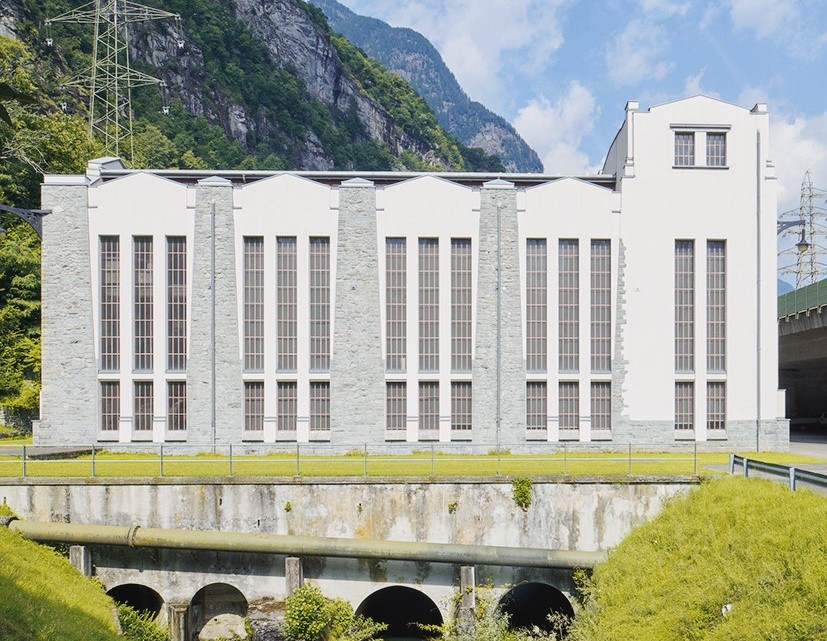 Ex centrale idroelettrica Vecchia Biaschina AET, Bodio, Ing. Agostino Nizzola e Ugo Monneret de Villard, 1906-11 (© Tonatiuh Ambrosetti/Industriekultur.ch)