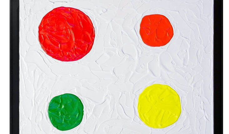 Francesco Carozza, Onirico 0, 2021, acrilico su tela, 100 x 80 cm