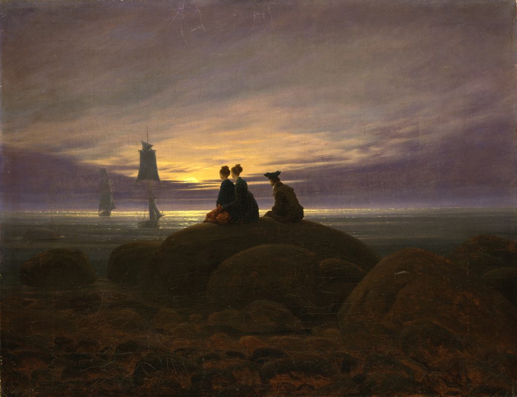 Mondaufgang am Meer, 1822, SIK-ISEA, Zürich (Philipp Hitz)