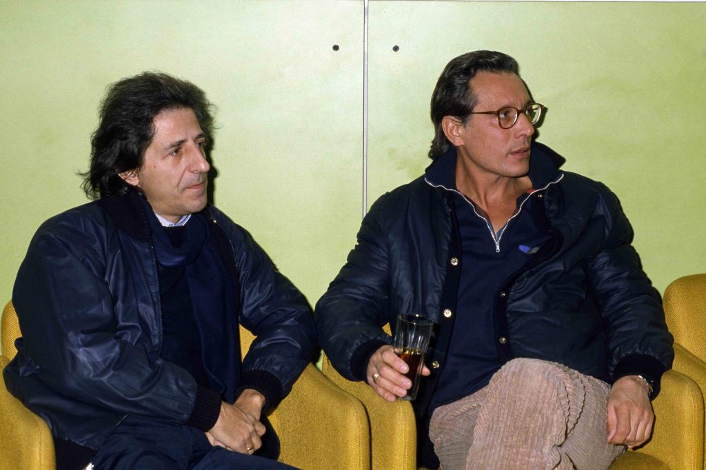 «Trattasi di canzonette» sosteneva Jannacci, qui ritratto con Giorgio Gaber nel 1991 (Wikipedia)