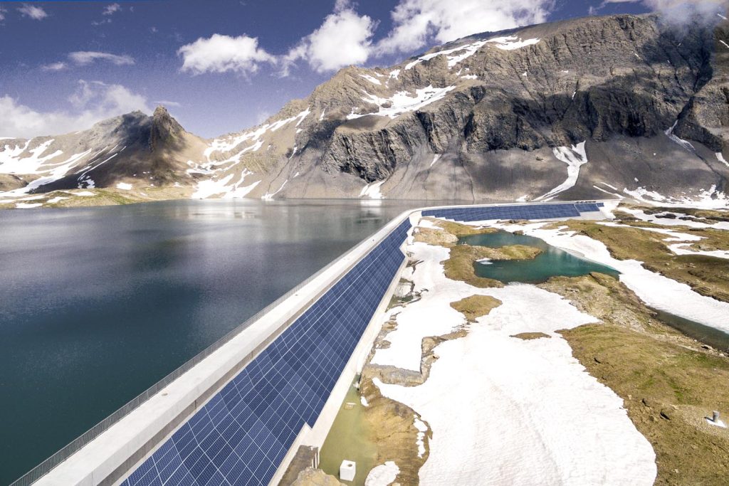 Il progetto «PV diga Muttsee» (GL) (AXPO)