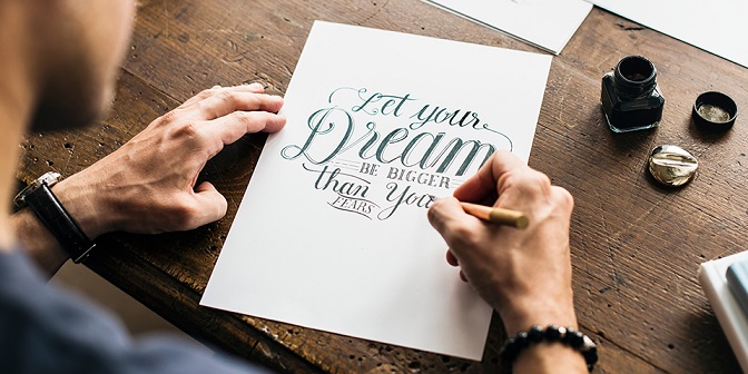 Un attività in voga che fa bene: Handlettering