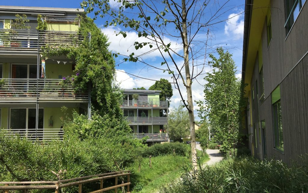 Siedlung Bockler della cooperativa Wogeno di Zurigo è uno degli esempi a cui si guarda dal Ticino