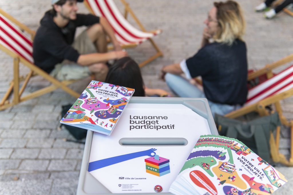 A Losanna i progetti presentati nell’ambito del <i>Budget participatif</i> sono sottoposti al voto della popolazione (Ville de Lausanne/Marino Trotta)