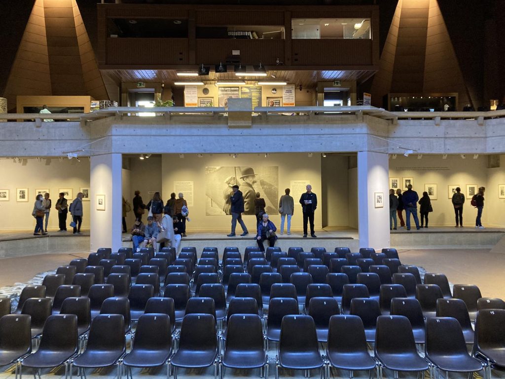 L’interno della sede della Fondazione Pierre Gianadda di Martigny (Manuela Mazzi)