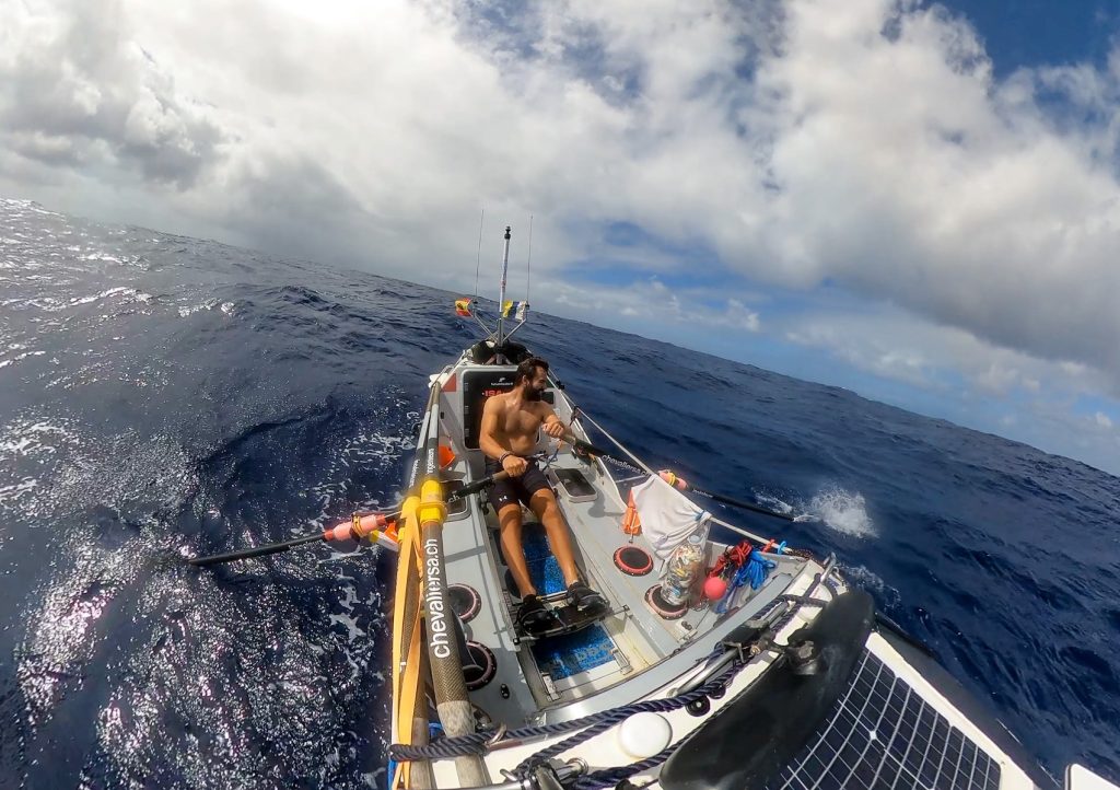 Louis Margot affronta la traversata oceanica (Human Impulse)