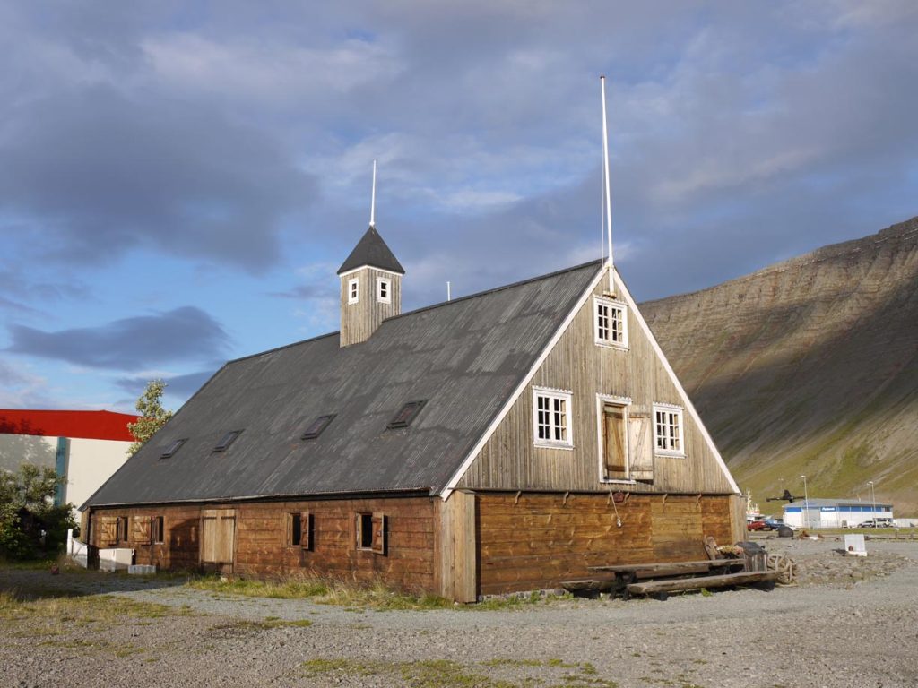 Antico edificio in legno di Marco Bazzo ad Isafjordur (Francesca Mazzoni)
