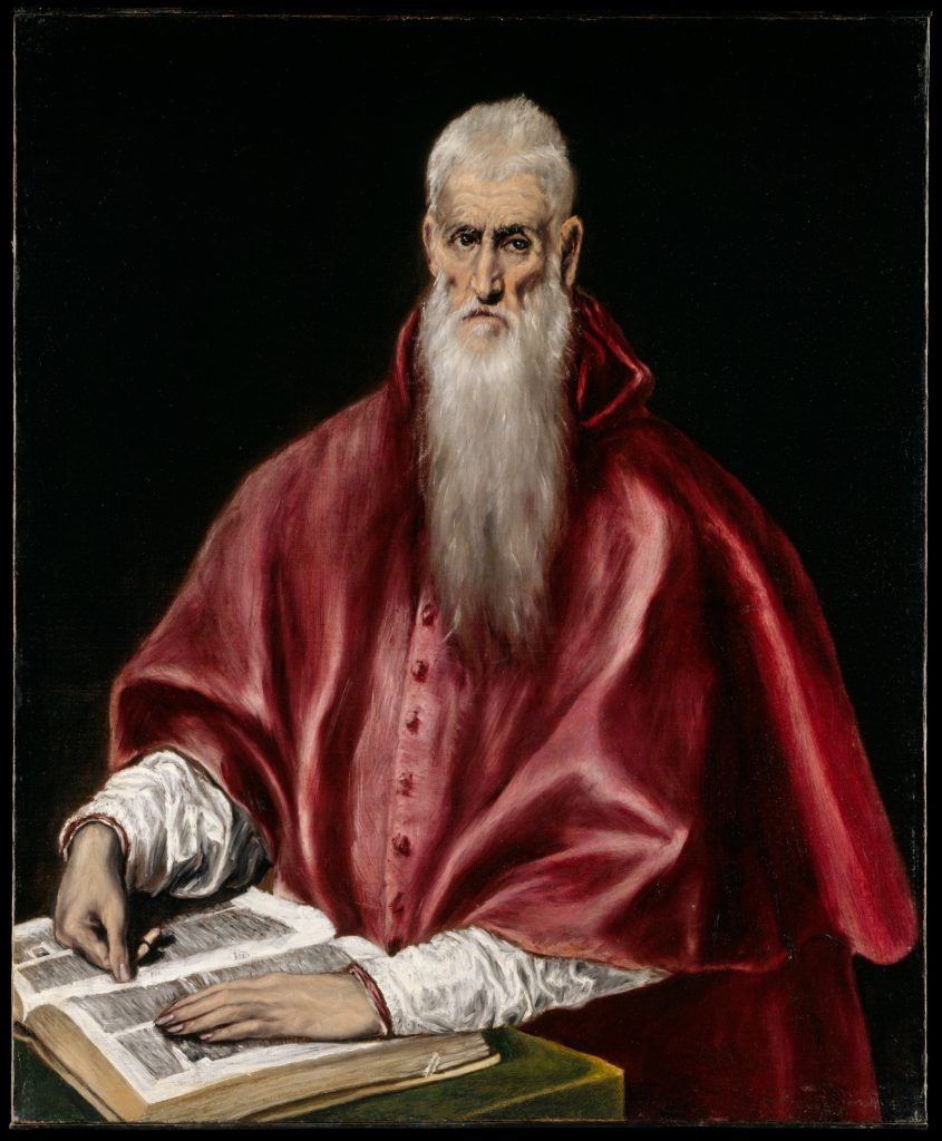 El Greco, olio su tela, 1610 (Robert Lehman Collection)