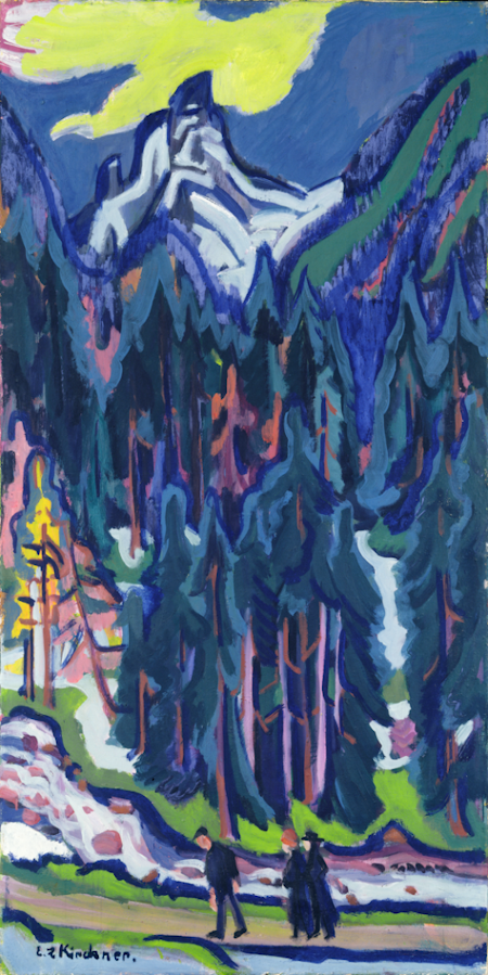 Ernst Ludwig Kirchner, Sertigtal, 1924, Bündner Museum Chur