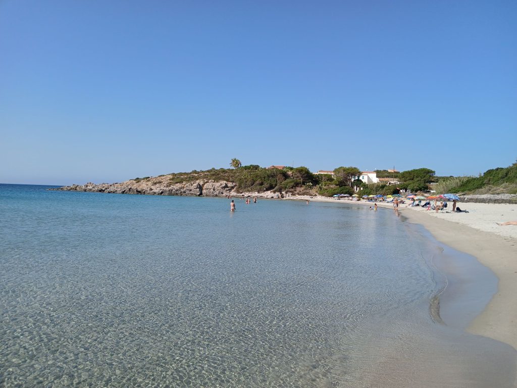 La Bobba, una delle tante spiagge dell'Isola di San Pietro