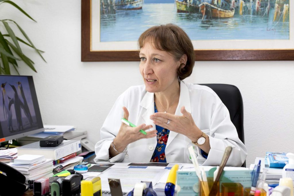 La dottoressa Sonia Lucini di Caslano, specialista in medicina interna, medico di famiglia (Stefano Spinelli)