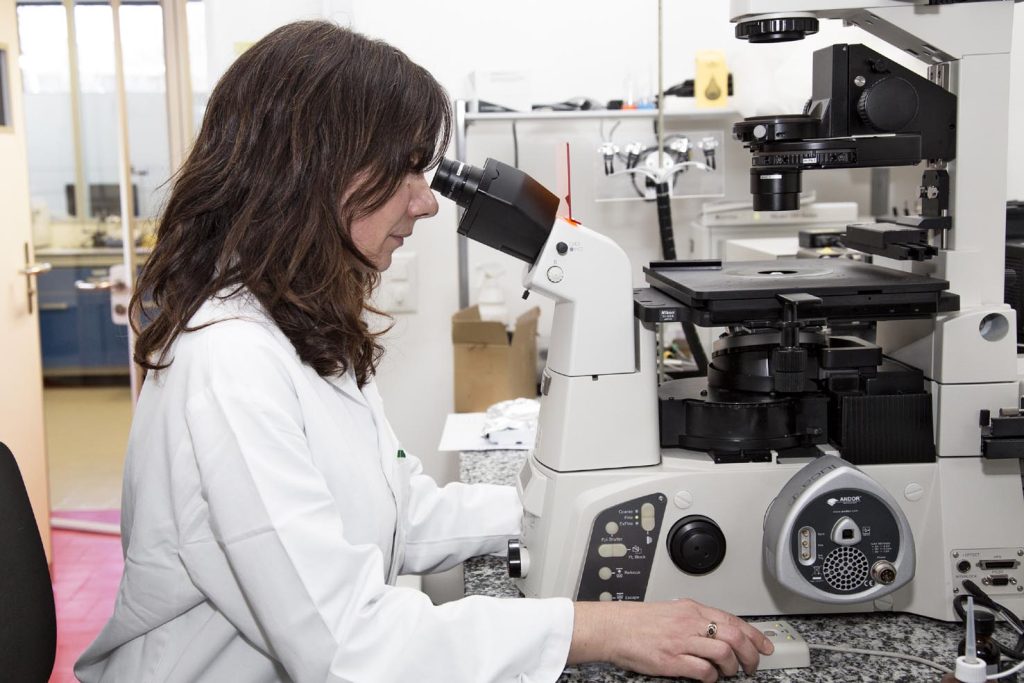 La dottoressa Giorgia Melli, neurologa e ricercatrice del Neurocentro della Svizzera italiana dell’EOC (Stefano Spinelli)