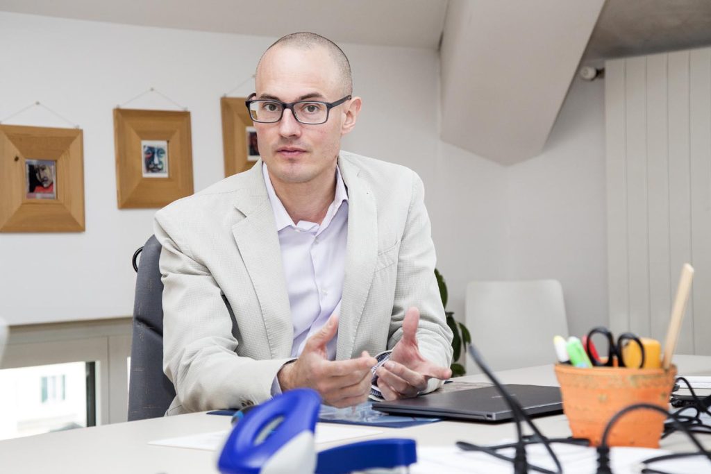 Il direttore della Fondazione Hospice Ticino, Omar Vanoni (Stefano Spinelli)