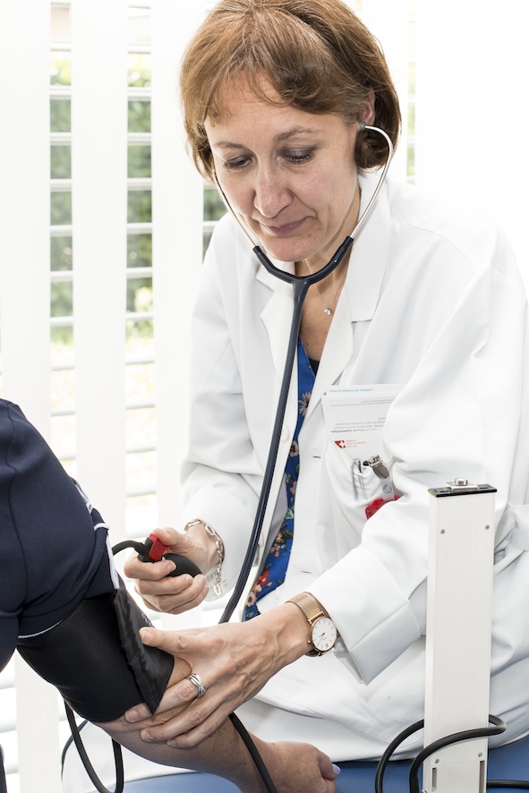 La dottoressa Sonia Lucini di Caslano, specialista in medicina interna, medico di famiglia (Stefano Spinelli)