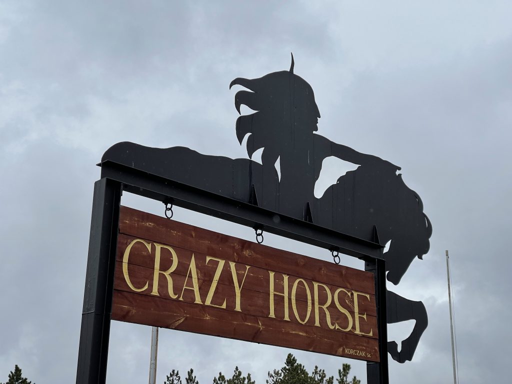 L’ingresso del Crazy Horse Memorial, non lontano dal Mount Rushmore National Memorial, nelle Black Hills del South Dakota