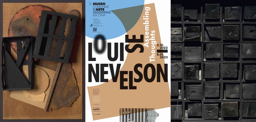 Il manifesto della mostra di Louise Nevelson