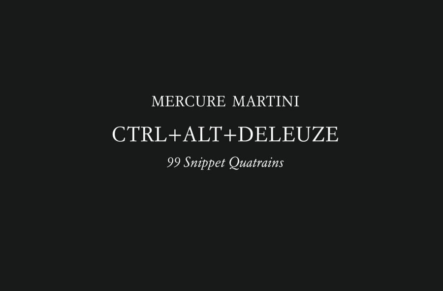 Un dettaglio della sobria copertina tutta in nero.