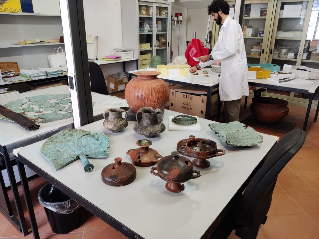 Il laboratorio di restauro