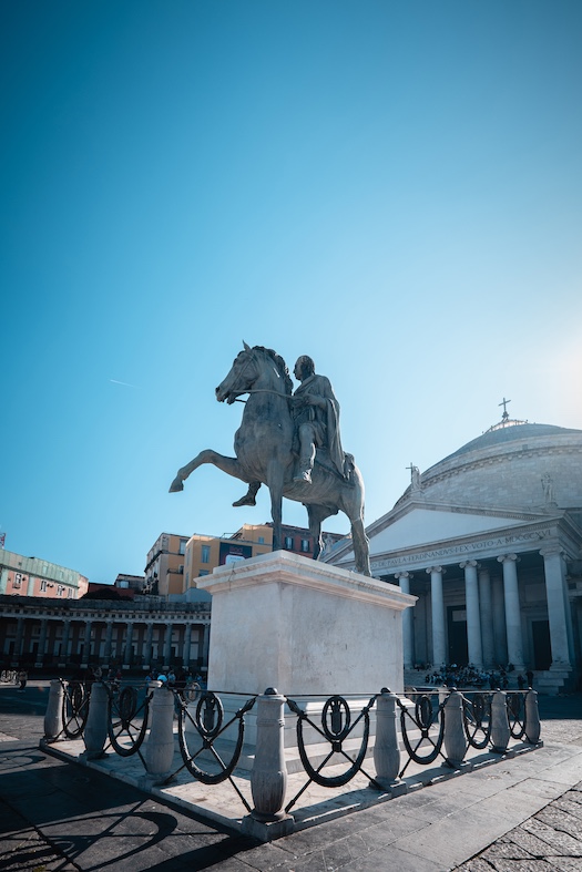 Scorci della Chiesa di San Francesco da Paola su Piazza del Plebiscito (Federico Quagliuolo)
